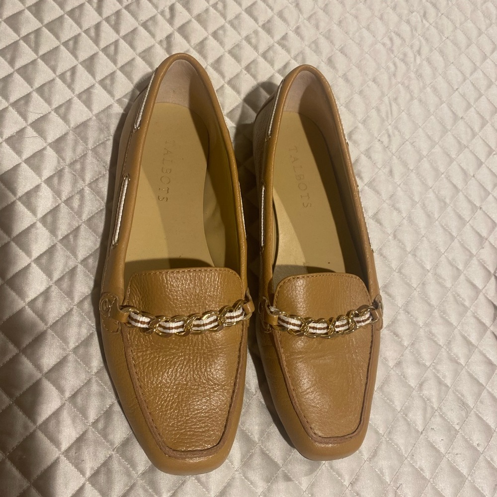 Talbots Women's Tan Loafers